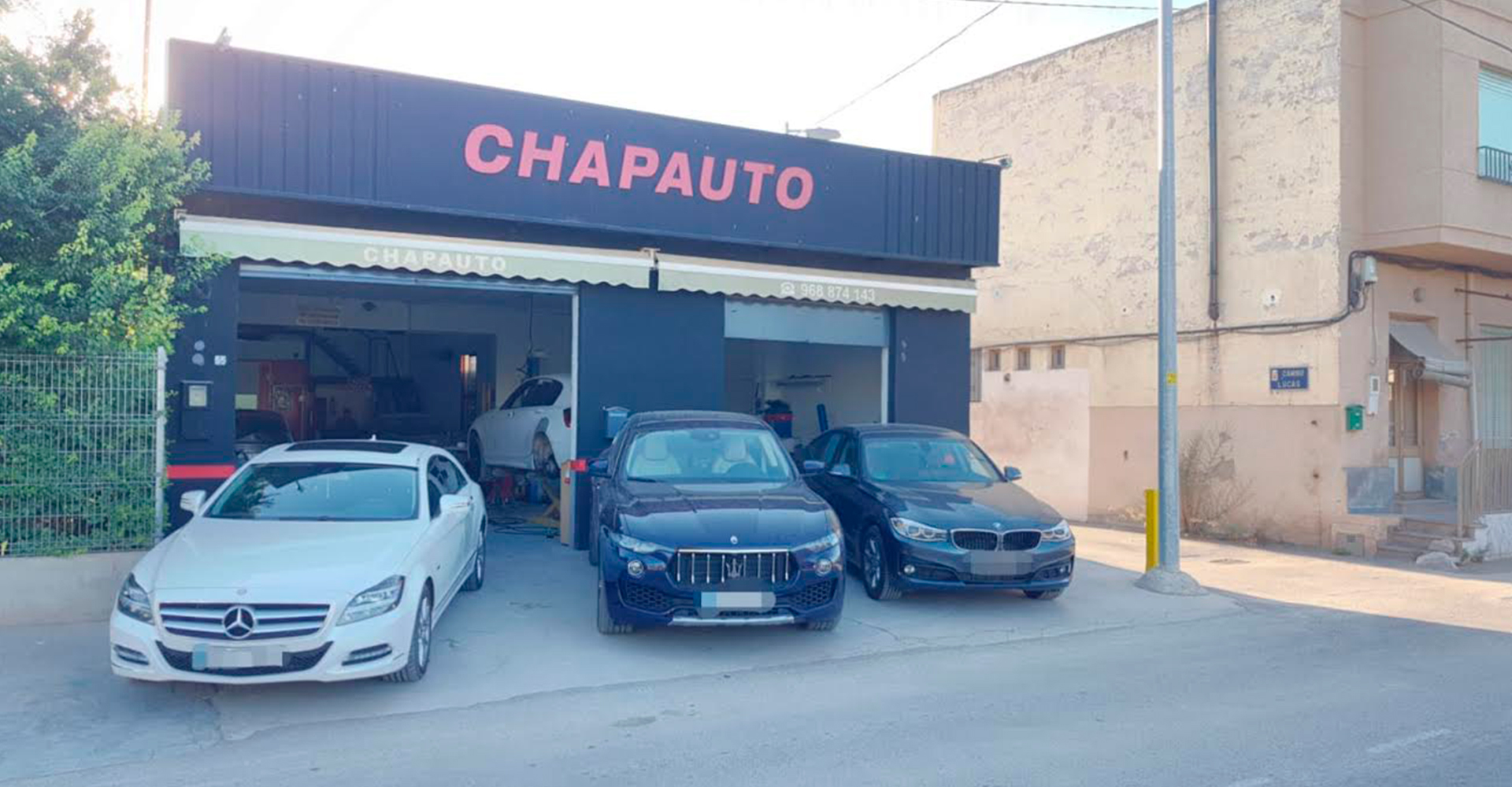 Taller de chapa y pintura en Beniaján, Murcia